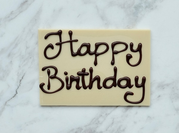 Happy Birthday Plaque